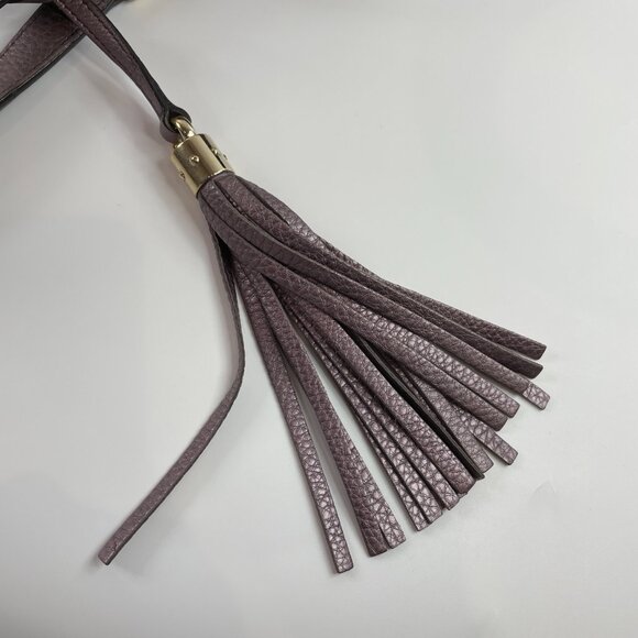 Gucci Purple Leather Soho Shoulder Bag sku#85851 (gently used) - Picture 11 of 12